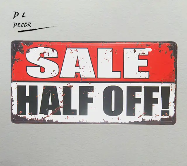 Vintage Signs For Sale >> Us 6 43 8 Off Dl Sale Half Off License Plate Metal Signs Vintage Retro Shabby Chic Poster Home Decoration Accessories In Plaques Signs From Home Vintage Signs For Sale >> Us 6 43 8 Off Dl Sale Half Off License Plate Metal Signs Vintage Retro Shabby Chic Poster Home Decoration Accessories In Plaques Signs From Home