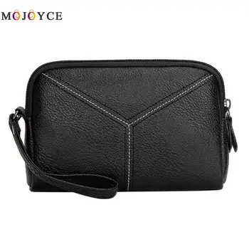 

Fashion Women PU Leather Day Clutch Multifunction Mini Phone Card Coin Holder Clutch Handbag carteras y bolsos de mujer
