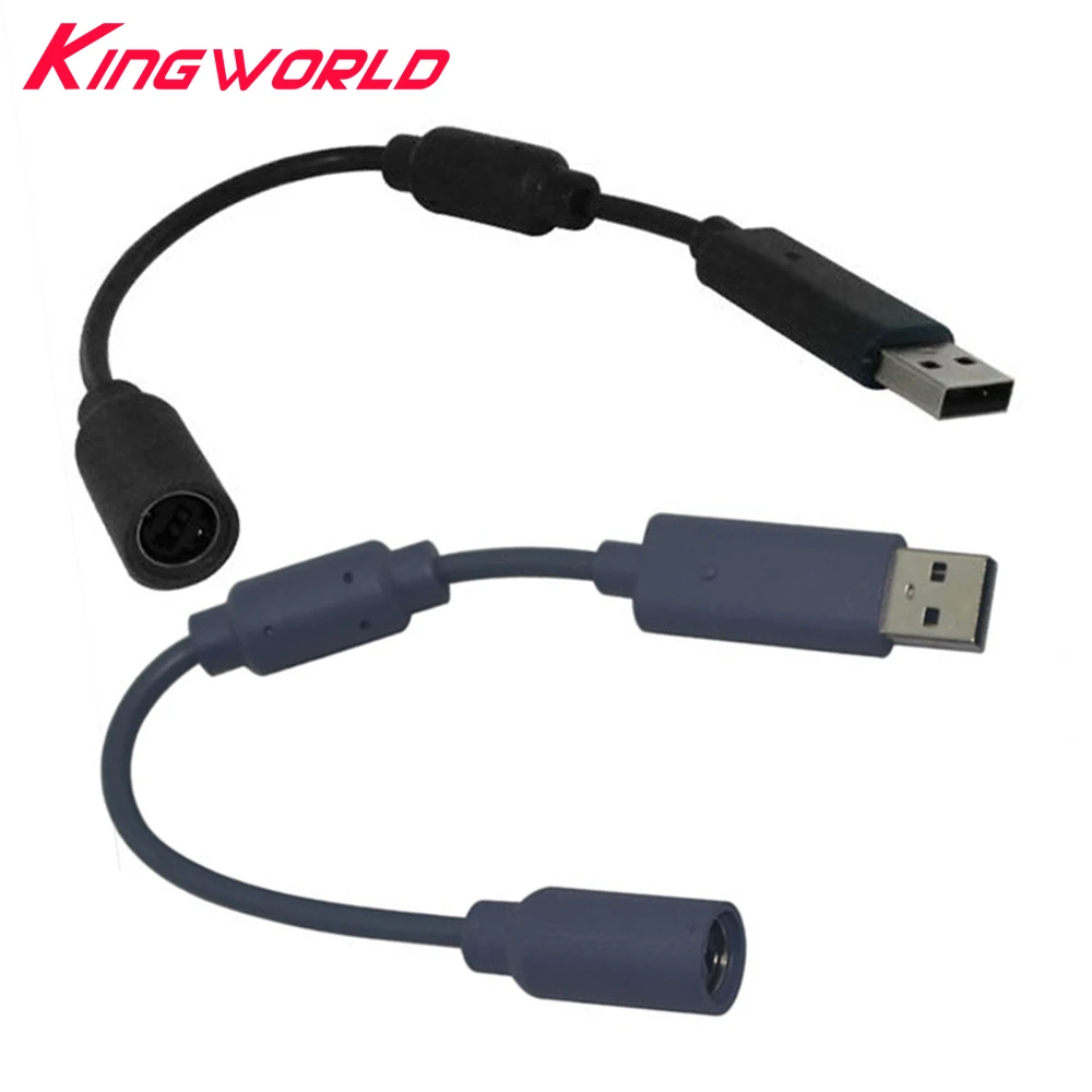 

100pcs High quality USB Breakaway PC Cable off Cord Adapter With Filter For Microsoft xbox360 Xbox 360