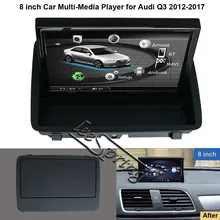 8 inch Android 6 0 Car Multimedia Player for Audi Q3 2012 2017 with GPS Navigation