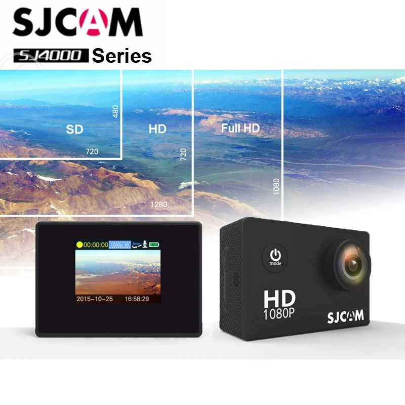 Sjcam SJ4000シリーズ1080 2.0 lcdフルhdアクションカメラSJ4000/ SJ4000AIR/ SJ4000 wifi  30メートル防水スポーツカメラ/dv|スポーツ & アクション ビデオカメラ| - AliExpress