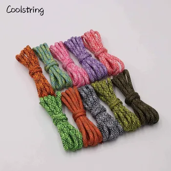 

Coolstring 4.5mm Exclusive Quick Round Shoe Laces Sneakers Trainer Shoestring Black White Blend Featuring Replacement Shoelaces