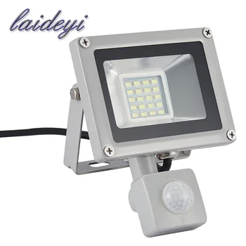 

1Xpcs led security flood light 20W 220VAC Sensor Led Flood light SMD IP65 waterproof for street square highway wall billboard