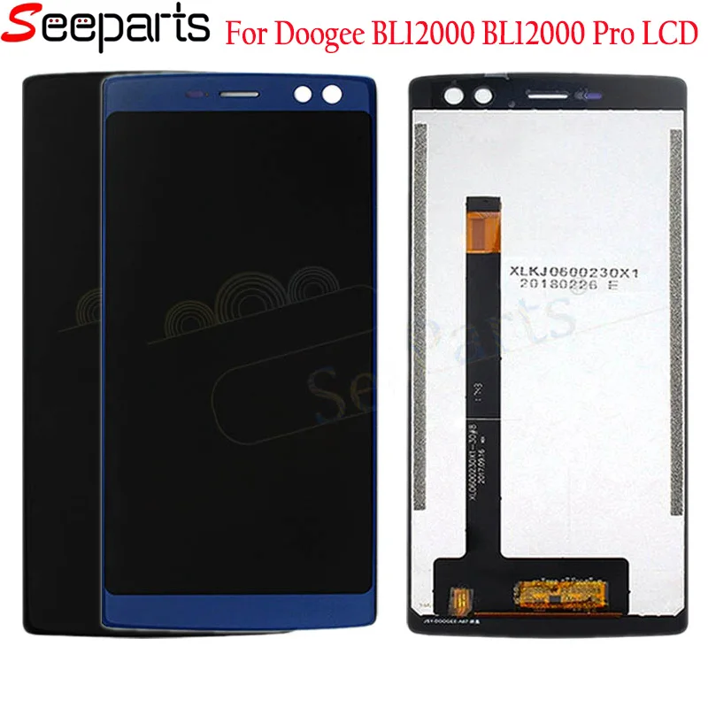 6.0"For Doogee BL12000 LCD Display Touch Screen Digitizer