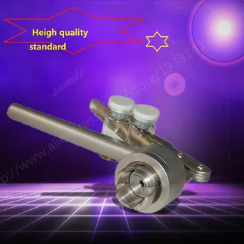 

Free shipping Manual Glass Vial Crimper 20 mm Glass Bottle Sealing Machine Hand Sealing Tool for Glass Vials