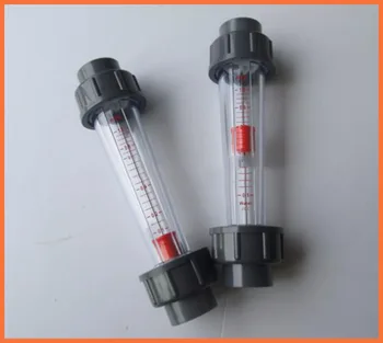 Online LZS-50(0.6-6m3/h) Plastic Tube Type Series Rotameter Flow MeterTools Measurement Analysis Flow Measuring Instruments FlowMeters