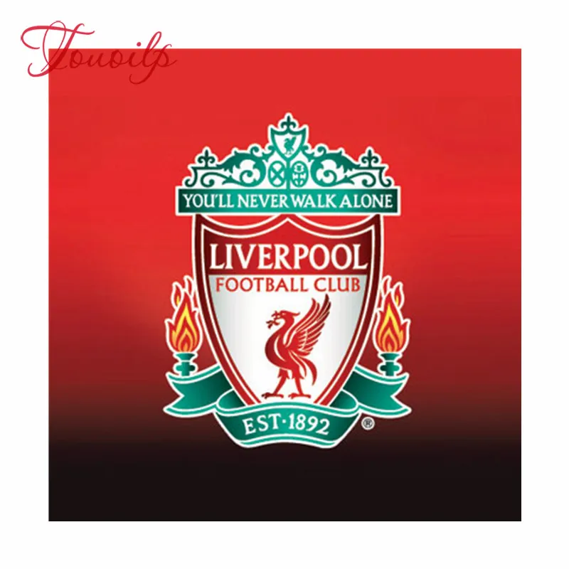 

Diamond Embroidery Liverpool team badge football pattern Diamond painting Cross Stitch Picture of Rhinestones Diamond Mosaic