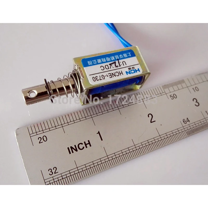 3 шт. 12VDC/6VDC/24VDC 10 мм на растяжение 5N силы нормально-открытый электромагнитный