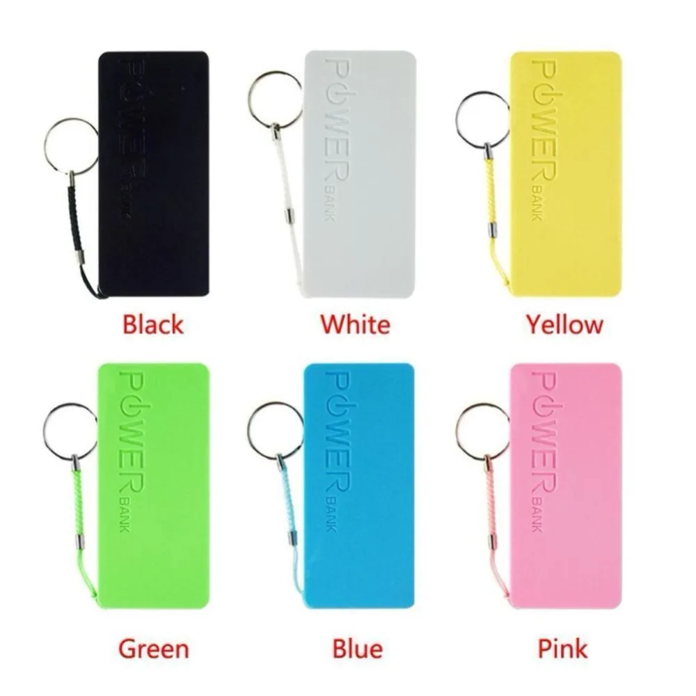 

5600mAh 2X 18650 USB Power Bank Battery Charger Case DIY Box For iPhone Sumsang SmartPhone Cellphone Factory Price