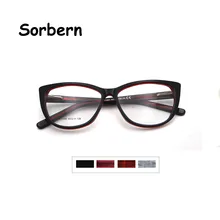 Ацетат кошачий глаз очки оправа Женская оптическая оправа для очков женские очки оправа полная оправа женские Oculos Feminino