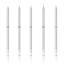 5 шт. T12 жало паяльника T12-B T12-BL T12-I T12-JL02 T12-KU жало паяльника для T12 паяльная станция железные инструменты