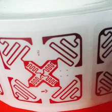 Impinj H47 настоящая 3D наклейка UHF RFID влажная инкрустация 860-960 MHZ Monza 4 915 M EPC c1g2 ISO18000-6C можно использовать для RFID бирки и этикетки