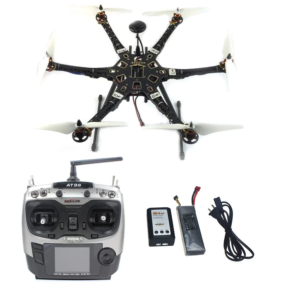 Комплект рамов HMF S550 F550 в сборе с шасси и APM 2 8 Контроллер полета GPS Компас AT9S