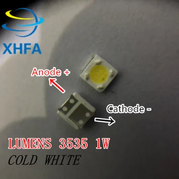 

100pcs Original LUMENS LED 3535 3537 Light Beads Cool white High Power 1W 3V For LED LCD TV Backlight Applicatio