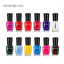 5 мл 6 шт лак для ногтей на водной основе для маникюра экологически чистый косметический костюм прочный водонепроницаемый