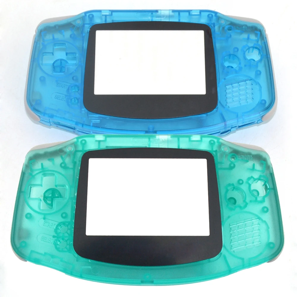 10PCS HOT For Nintendo Gameboy Advance Shell Case Housing Screen For GBA A full set of Plastic case Cover 12 styles
