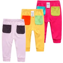 Хлопок Штанишки для малышей карт& Ins стилей; леггинсы для девочек; брюки PP детские Костюмы детская одежда