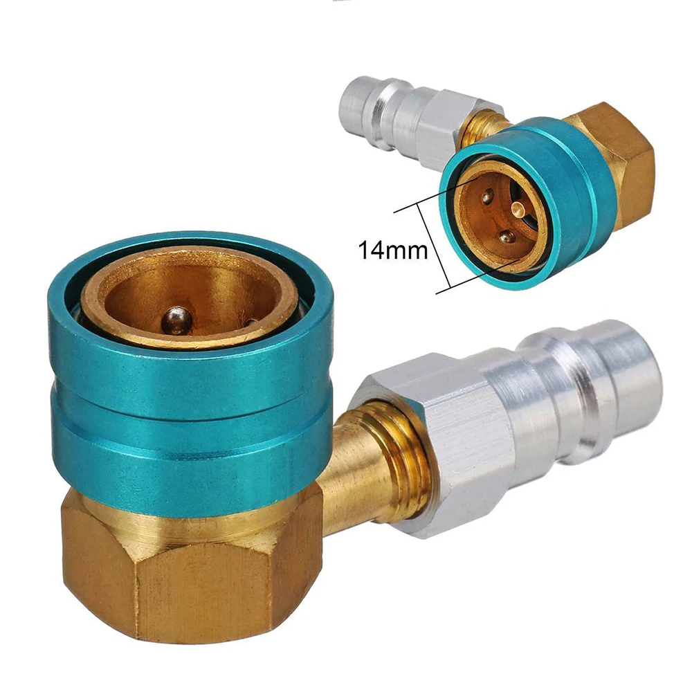 

Car Air-conditioning Installation Fitting New R1234YF Refrigerant Fluorinated Fast Joint Quick Coupler Coupler Adapters