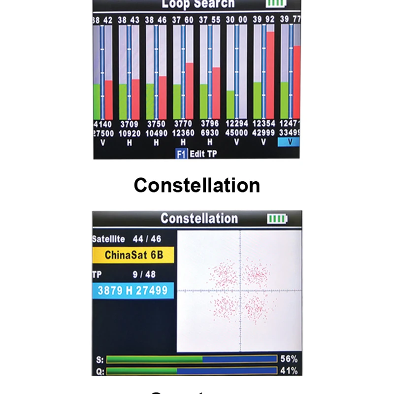 VF-6800 спутниковый Finder метр Поддержка DVB-T2/DVB S2/DVB C Combo поисковик спутников, счетчик для спутниковых ТВ приемник dvb t2 тюнер