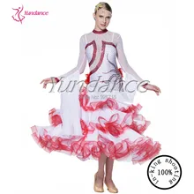 Бальные танцевальные платья для выступлений девочек в Китае B-14125