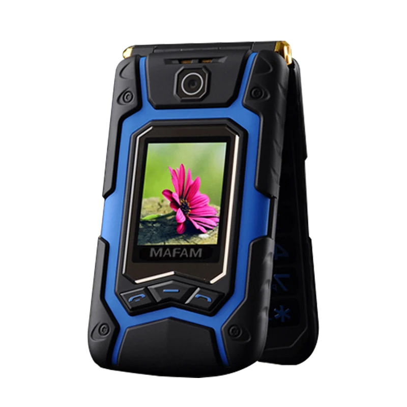 MAFAM Flip Rover X9 Double dual touch Screen dual speaker Dual SIM one key dial call