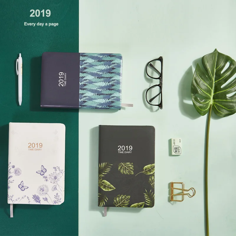 

A5 Agenda 2019 Planner Organizer Kawaii Diary Notebook for School Stationery Daily Planner Journal 2019 Office Schedule Notebook
