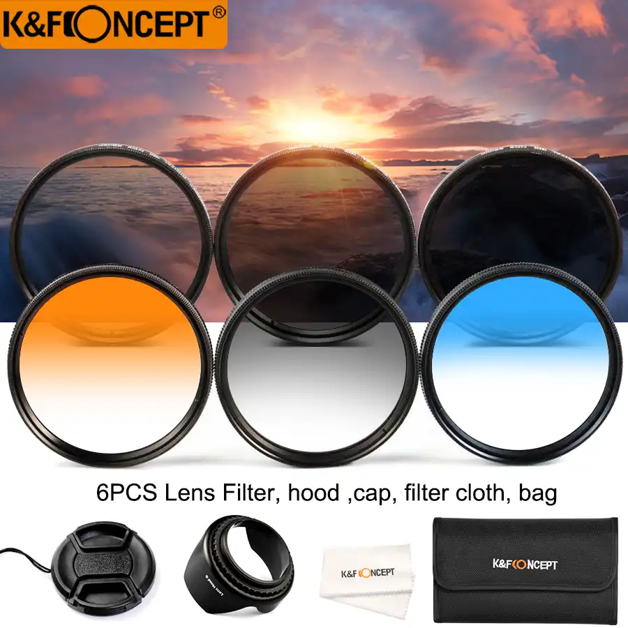 Aumento 67mm Nd Filtro de Densidad Neutra Set Nd2 Nd4 Nd8 Para Canon Nikon Lente Fre UK