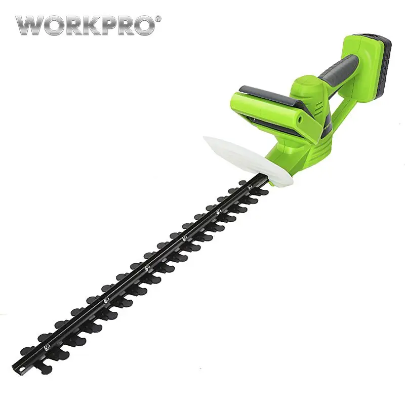 WORKPRO 18V Electric Trimmer Lithium-ion Cordless Hedge Trimmer Rechargeable Weeding Shear WORKPRO 18V Electric Trimmer Lithium-ion Cordless Hedge Trimmer Rechargeable Weeding Shear