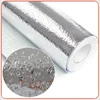 Pegatinas autoadhesivas impermeables para cocina, papel tapiz de plata antiaceite para cajón y baño ► Foto 3/6