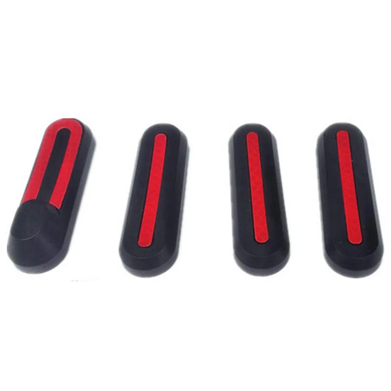 

AUTO -For Xiaomi M365 Electric Smart Scooter Wheel Hubs Cap Protective Shell Case With Sticker Decals Skateboard Replacement P