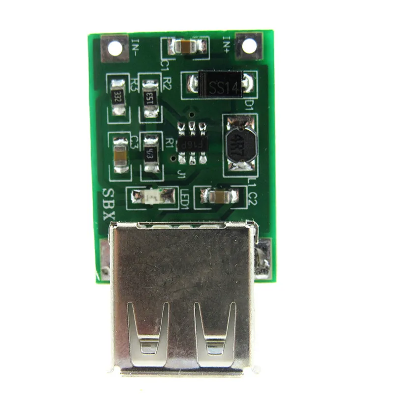 

0.9-5V to 5V 600mA DC-DC Step Up Boost Voltage Converter Module with USB Output drop shipping 0808