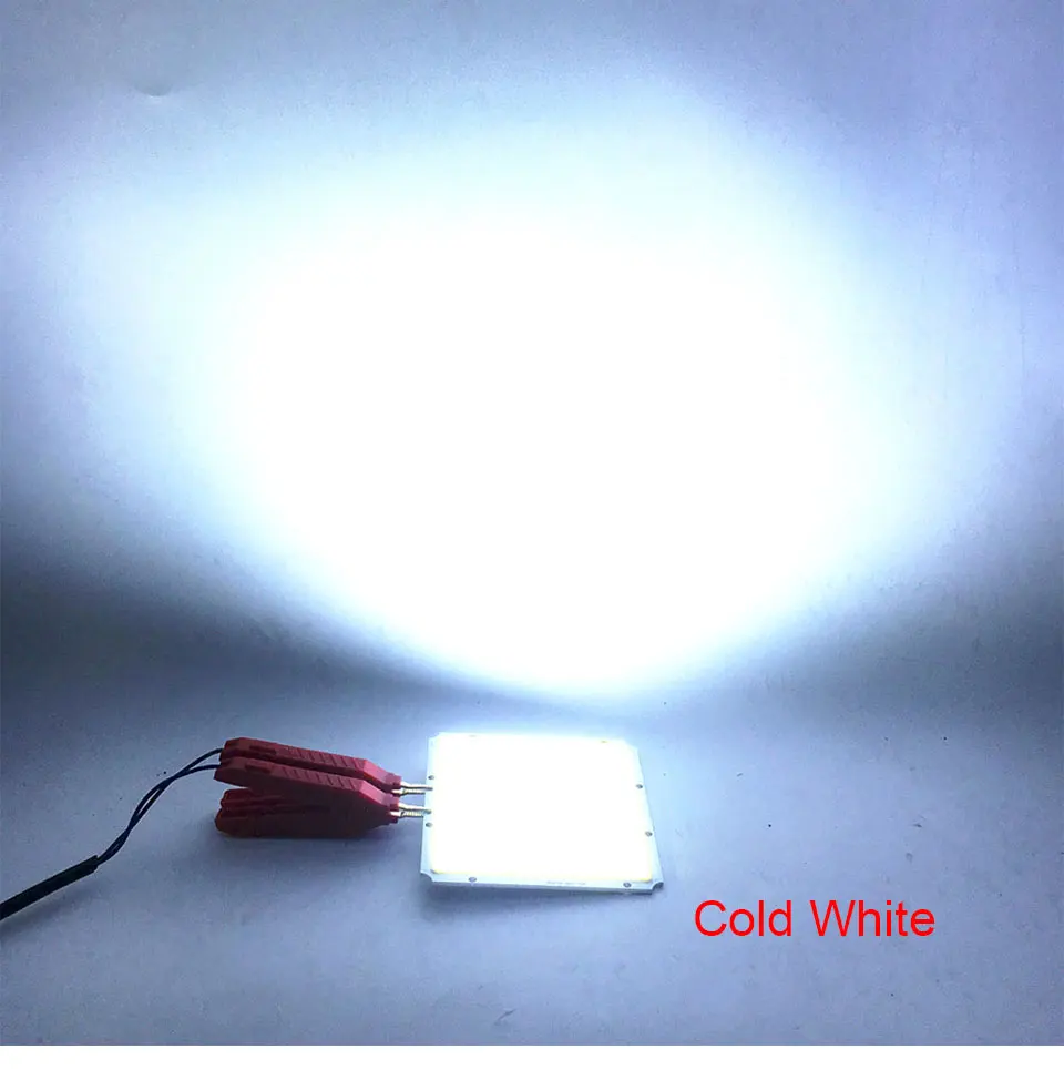 10095mm Dimmable LED Panel Lamp 50W COB Light Bulb with Dimmer Controller 12V 220V Lighting for Indoor Outdoor Car Lights DIY (13)