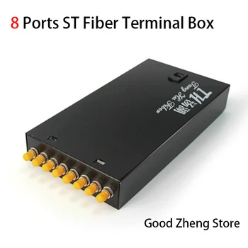 8 Ports ST Thickening Fiber Optic Termination Box Fiber Optic Distribution 1