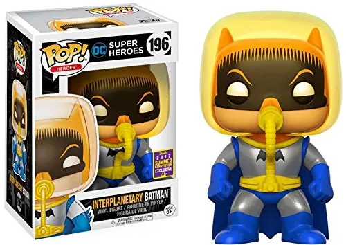 2017 sdcc эксклюзивный Funko поп официальный DC межпланетная Batman #196 винил фигурку Коллекционная модель игрушки с Оригинальная коробка