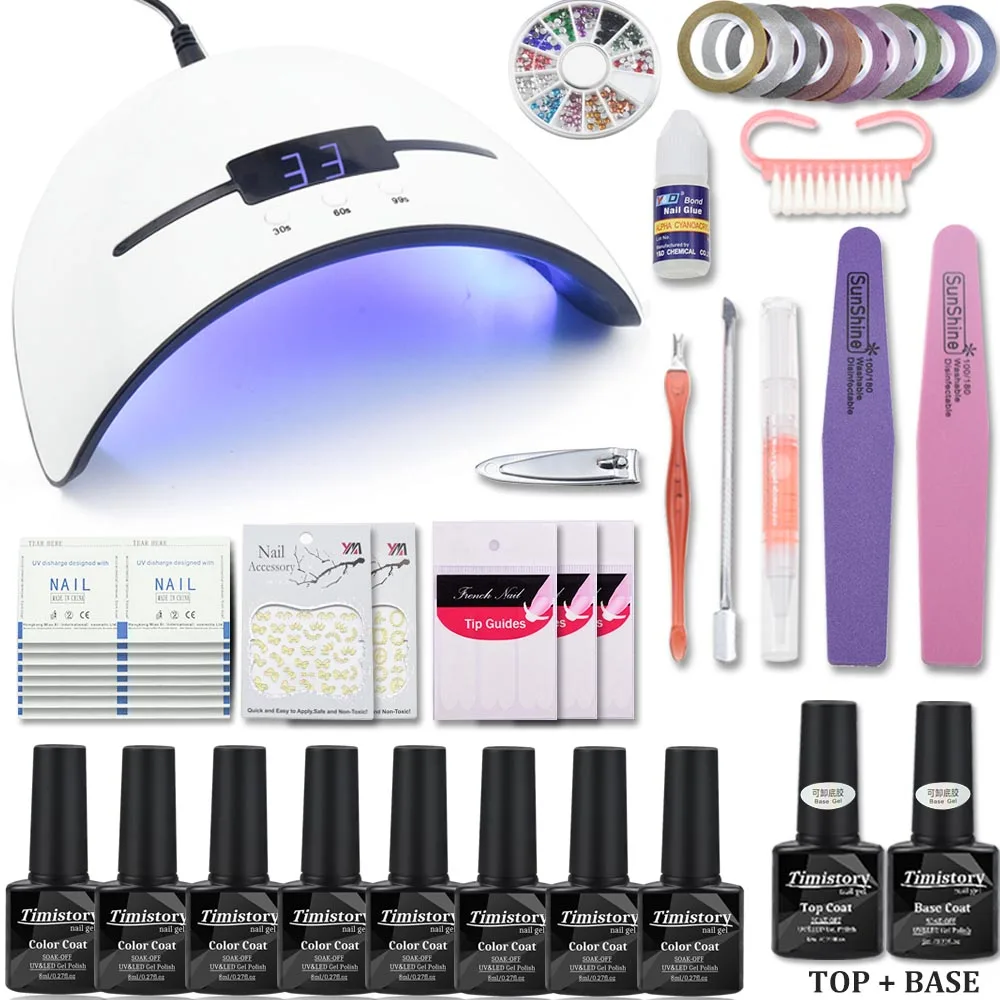 Buylorazepamonline85 Achat Manucure Lampe Uv Nail Set 8