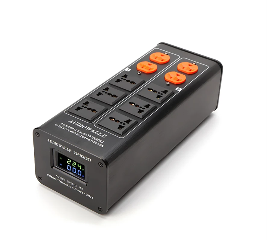 2018/ TP1000 New High-End Audio Noise Filter, 3000W AC Power Conditioner, Power Filter, Power Purifier LED voltage display 2018/ TP1000 New High-End Audio Noise Filter, 3000W AC Power Conditioner, Power Filter, Power Purifier LED voltage display