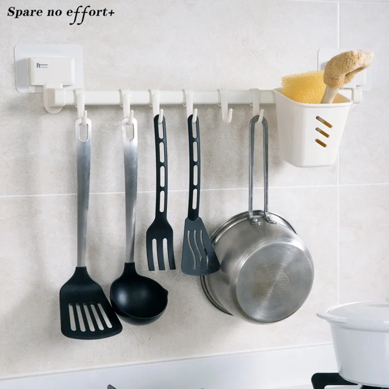 Multi functional Hanger Hooks Kitchen Storage Rack Wall Door Hanging