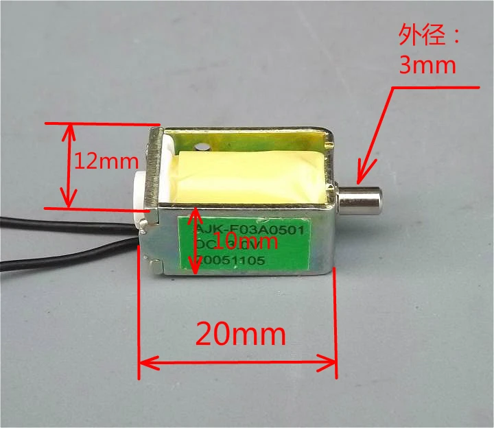 

NEW DC 3V Electronic blood pressure monitor blood pressure solenoid valve direct vent valve discouraged accessories