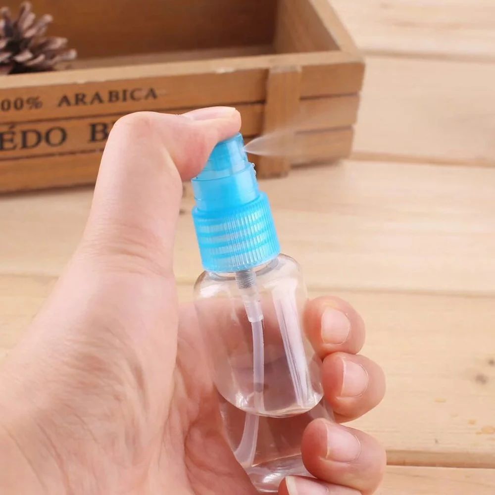 

30ML Travel Portable Transparent Travel Cosmetic Bottle Points Bottling Plastic Perfume Bottle Material 100% high quality