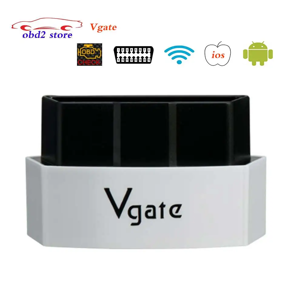 Vgate iCar3 Wi-Fi ELM327 Wi-Fi OBD2 автомобиля диагностический сканер Икар 3 elm 327 OBDII OBD 2 авто инструмент диагностики для iOS/Android/PC