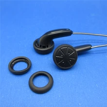 2 пары силиконовых колец для наушников резиновое кольцо 15 мм 16 мм для MX980 MX880 MX985 OMX985 Плоские наушники