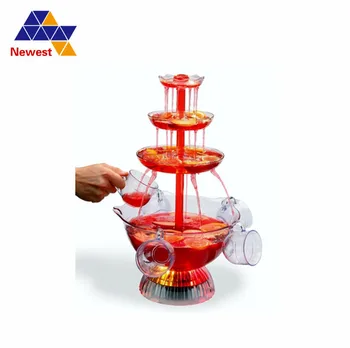 

Red wine Fountain machine, fruit juice Drink beer Waterfall machine for Hotel Wedding Ceremony Water bar