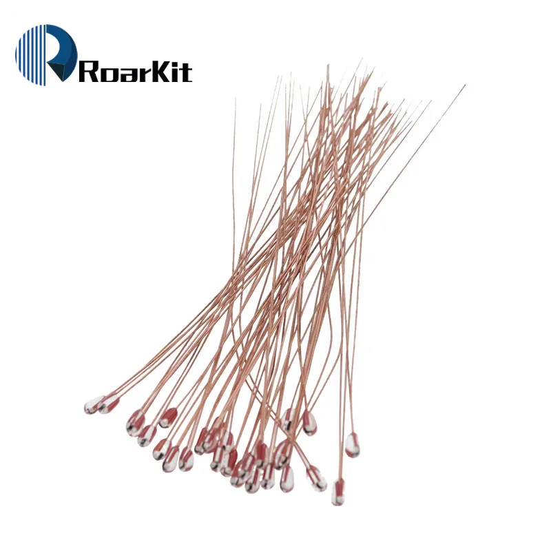 Thermal Resistor Temperature Sensor Probe 10Pcs/lot 100K ohm 1% NTC 3950 Thermistors for 3D Printer Reprap Mend For 3D Printer Hot bed MK2a MK2b