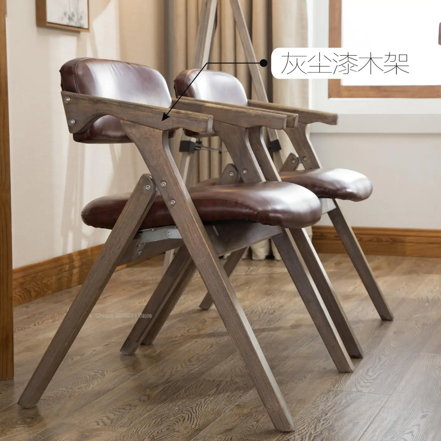 Обеденный стул Nordic wood обеденный современный минималистичный подлокотник спинка