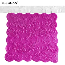 Цветок декоративная форма Скалки Рождество тисненая Скалка ролик для помадки fondant(сахарная) Ролик