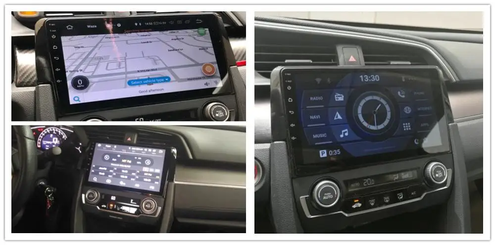 Dasaita " Android 9,0 Автомобильный gps радио плеер для Honda Civic с восьмиядерным 4 Гб+ 32 ГБ Авто Мультимедиа стерео видео 4G