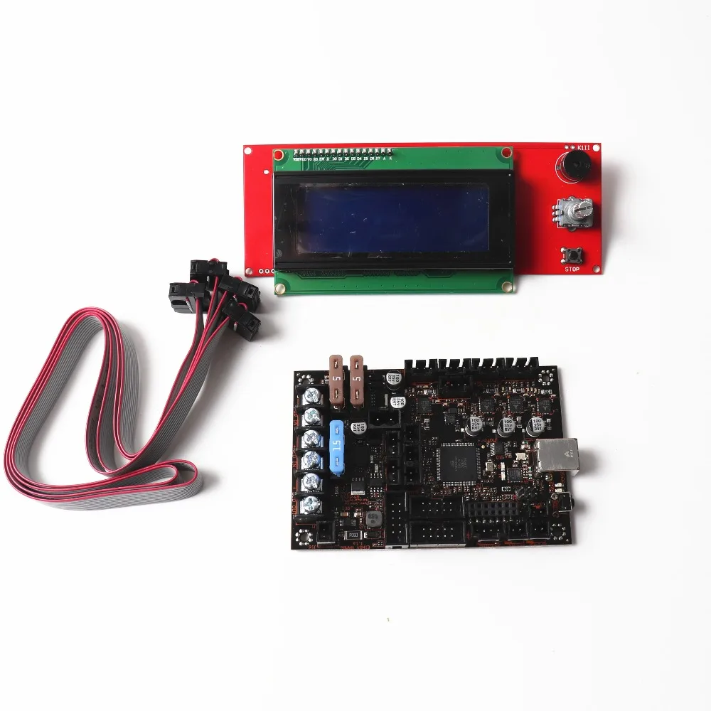 Prusa i3 MK3 3d принтер Einsy rambo 1.1a материнская плата + 2004 LCD датчик накаливания PINDA V2