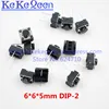 1000PCS 6*6*5MM 6X6X5MM DIP-2 2P Push Button Switches Tact Tactile Switches Micro Switch Free shipping ► Photo 1/3