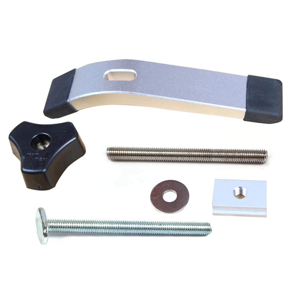 

Metal Quick Acting Hold Down Clamps Set Woodworking Clamps For Woodworking T-Track T-Slot Clamp Tools