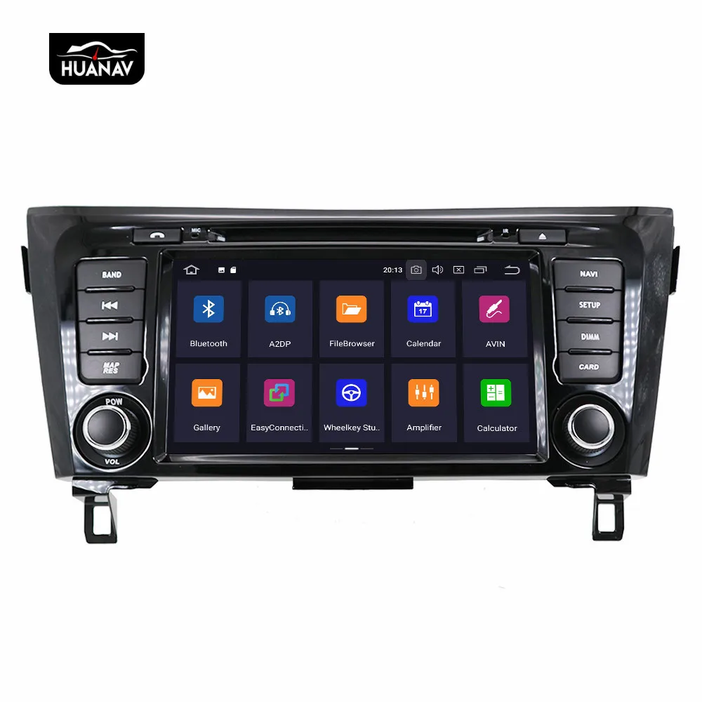 Discount DSP Android 9 Car DVD Player for Nissan X-TRAIL Qashqai Dualis Rouge 2013+ Car GPS Navigation auto Stereo multimedia unit tape 1
